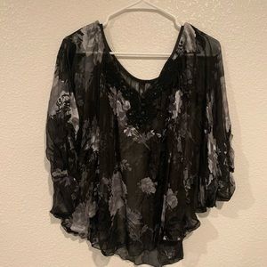 SOLD BKE Boutique floral top